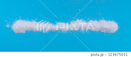 Laundry detergent pile, washing soap powder texture Laundry detergent pile, washing soap powder texture 123675031