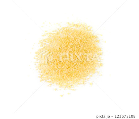 Bread crumbs isolated, scattered breadcrumbs, crushed rusk bread crumbs for nuggets, panko Bread crumbs isolated, scattered breadcrumbs, crushed rusk bread crumbs for nuggets, panko 123675109