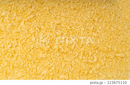 Bread crumbs textured background, breadcrumbs banner, crushed rusk bread crumbs Bread crumbs textured background, breadcrumbs banner, crushed rusk bread crumbs 123675110