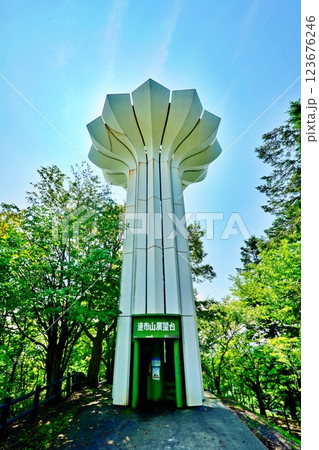 北海道三笠市 達布山展望台 123676246
