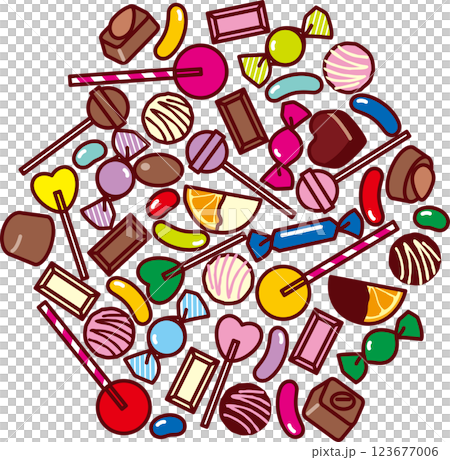 糖果和巧克力系列 123677006