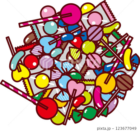キャンディー集合1 123677049