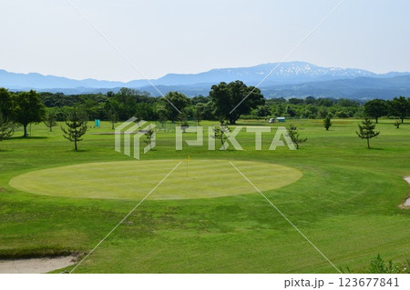 ゴルフ場 山形県 ゴルフ場 山形県 123677841