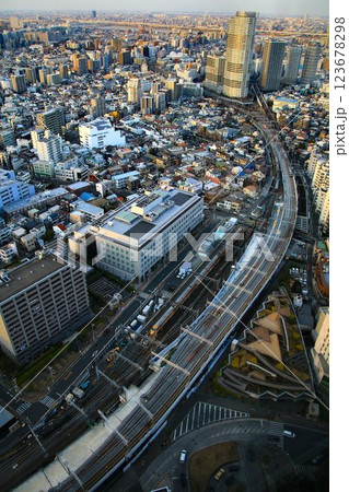 『開かずの踏切』解消!! 高架化に伴い役目を終える電留線と新しい電留線【伊勢崎線・下り本線】 『開かずの踏切』解消!! 高架化に伴い役目を終える電留線と新しい電留線【伊勢崎線・下り本線】 123678298