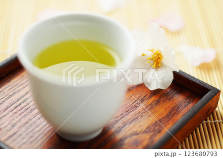 春のお茶(緑茶) 春のお茶(緑茶) 123680793