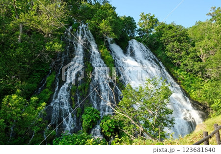 迫力満点のオシンコシンの滝 迫力満点のオシンコシンの滝 123681640