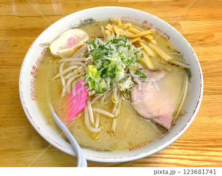 北海道ラーメンイメージ みそラーメン 味噌ラーメン 味噌らーめん 北海道ラーメンイメージ みそラーメン 味噌ラーメン 味噌らーめん 123681741