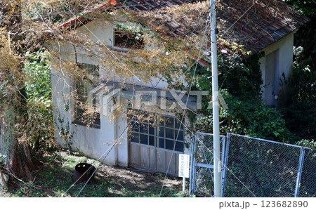 瀬戸内海の大津島には、回天訓練基地跡が残されている 123682890