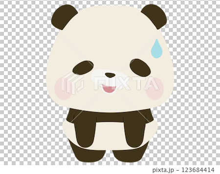 苦笑的熊貓寶寶 苦笑的熊貓寶寶 123684414