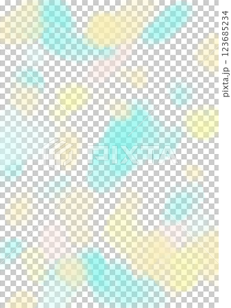 淡藍色和黃色水彩紋理的清新多彩的背景插圖 123685234