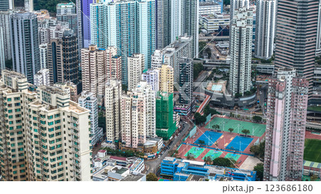 Feb 23 2025 cityscape perfect for illustrating metropolitan areas and city infrastructure. 123686180