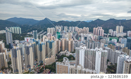 Feb 23 2025 the Urban Cityscape with High-Rise Buildings Surrounded Feb 23 2025 the Urban Cityscape with High-Rise Buildings Surrounded 123686189