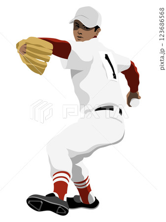 高校野球「ピッチャー」 123686568