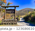 法華院温泉　看板 123686610