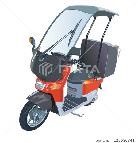 オート三輪車 123686841