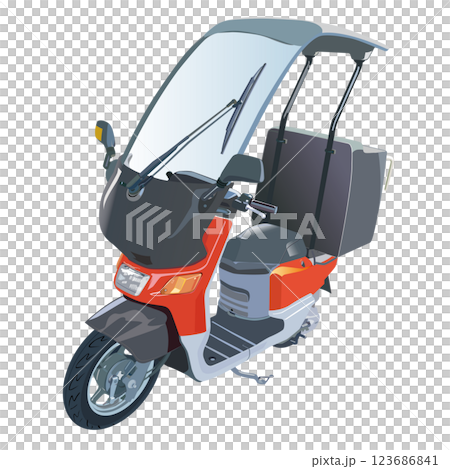 オート三輪車 123686841