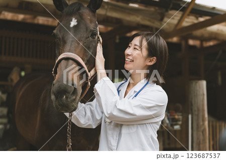 involved with horses involved with horses 123687537