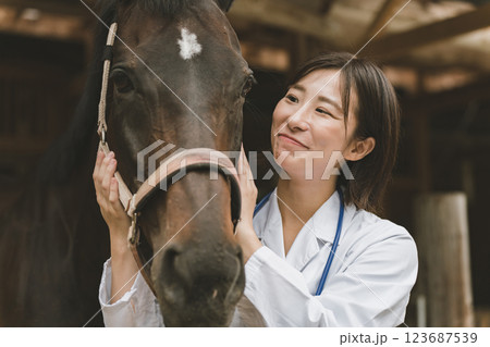 involved with horses involved with horses 123687539