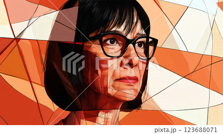 Unsatisfied middle aged businesswoman expressing discontent and frustration Unsatisfied middle aged businesswoman expressing discontent and frustration 123688071