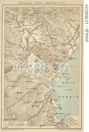 20世紀初期　世界地図　イタリア 123688124