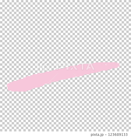 ももいろのアンダーライン シンプルなざらざらな質感の手描きあしらい ももいろのアンダーライン シンプルなざらざらな質感の手描きあしらい 123689133