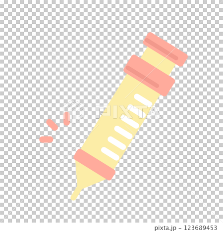 Syringe illustration 123689453