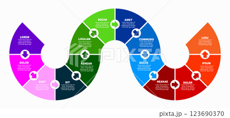 Infographic design template with place for your data. Vector illustration. Infographic design template with place for your data. Vector illustration. 123690370