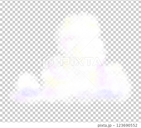 青空に浮かぶ入道雲 123690552