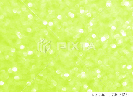 Green lemon bokeh glitter texture background.  123693273