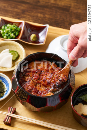 ひつまぶし 123694723