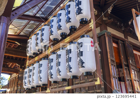 石切劔箭神社(石切神社)境内 提灯 石切劔箭神社(石切神社)境内 提灯 123695441