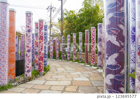 嵐電嵐山駅　キモノフォレスト 123695577