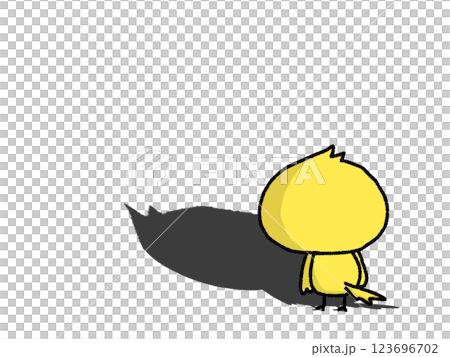 depressed chick depressed chick 123696702