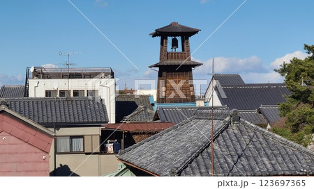 川越の時の鐘 川越の時の鐘 123697365