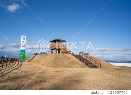道の駅太良の展望台の風景（太良町） 123697795