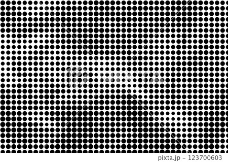 Abstract Halftone Dotted Texture Pattern 123700603