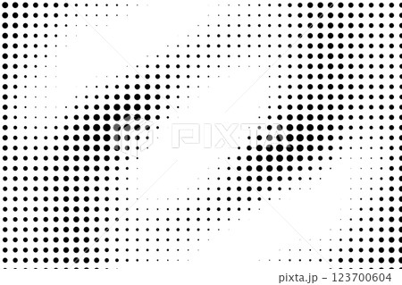 Abstract Halftone Dotted Wave Pattern 123700604