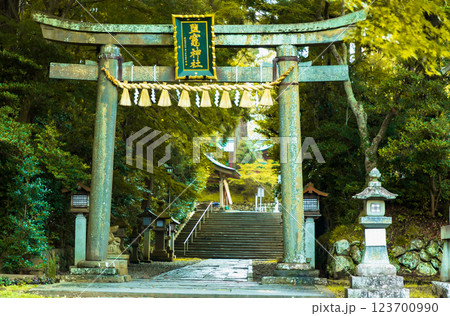 奥州一宮 重要文化財 塩釜神社鳥居 奥州一宮 重要文化財 塩釜神社鳥居 123700990