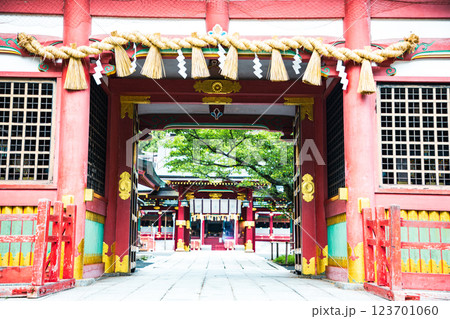 奥州一宮 塩釜神社随身門 奥州一宮 塩釜神社随身門 123701060