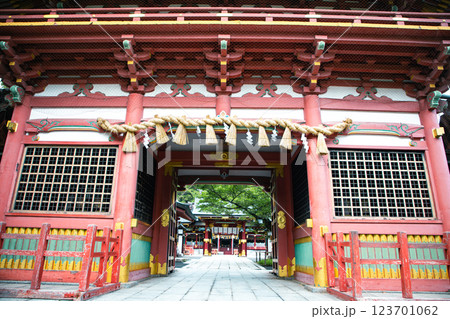 奥州一宮 塩釜神社随身門 奥州一宮 塩釜神社随身門 123701062