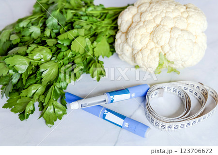 Ozempic Insulin injection pen or insulin cartridge pen for diabetics. 123706672