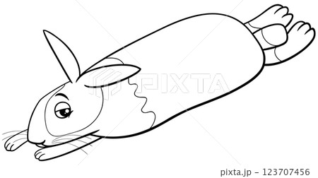cartoon sleepy miniature rabbit animal character coloring page cartoon sleepy miniature rabbit animal character coloring page 123707456