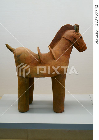 7673　埴輪　飾り馬 123707742