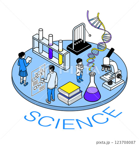 未来教育 科学のコンセプトアート 未来教育 科学のコンセプトアート 123708087