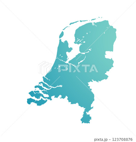 Map of Netherlands, sign silhouette. World Map Globe. Vector Illustration isolated on transparent background. Europe continent Map of Netherlands, sign silhouette. World Map Globe. Vector Illustration isolated on transparent background. Europe continent 123708876