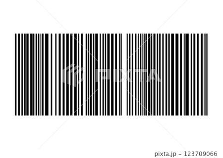 Barcode isolated on white background. Code stripes sticker. Barcode labels, customers qr code Barcode isolated on white background. Code stripes sticker. Barcode labels, customers qr code 123709066