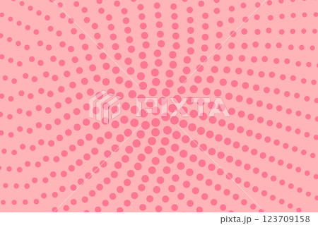 Pop art creative concept colorful comics book magazine cover. Polka dots colorful background. Cartoon halftone retro pattern. Abstract template design for poster, card, sale banner, empty bubble 123709158