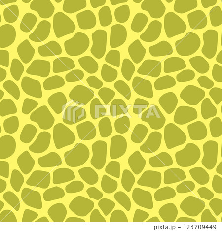 Abstract modern giraffe seamless pattern. Animals trendy background. Colorful decorative vector stock illustration for print, card, postcard, fabric, textile. Modern ornament of stylized skin 123709449