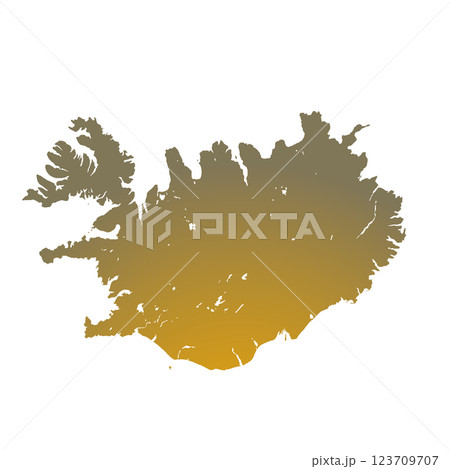 Map of Iceland, sign silhouette. World Map Globe. Vector Illustration isolated on transparent background. Europe continent Map of Iceland, sign silhouette. World Map Globe. Vector Illustration isolated on transparent background. Europe continent 123709707
