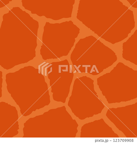Abstract modern giraffe seamless pattern. Animals trendy background. Colorful decorative vector stock illustration for print, card, postcard, fabric, textile. Modern ornament of stylized skin 123709908